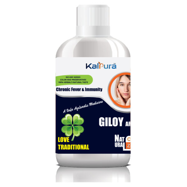 Giloy Ark - For : Chronic Fever & Immunity Booster – 500 ML – Packing Material (Lab Grade Bottle)