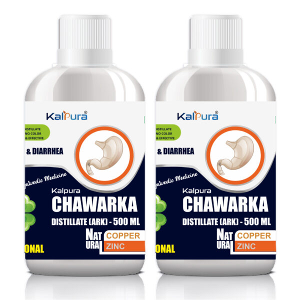 Kalpura Chawrka Ark - India's First 100% Pure without Artificial Color - Taste and Chemicals - Pure Natural Drink/Distillate/Ark - Pure Distillate - Ark. - 1Ltr. (Pack of 2 Bottle 500ml each)