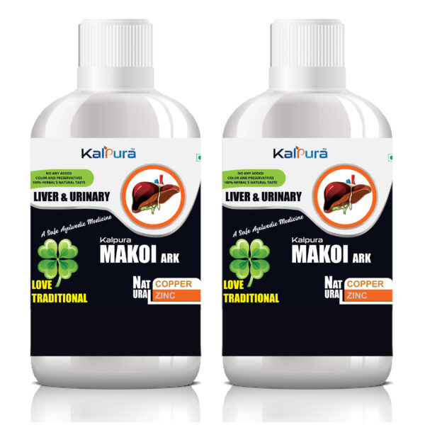 Kalpura Makoi Ark - India's First 100% Pure without Artificial Color - Taste and Chemicals - Pure Natural Drink/Distillate/Ark - Pure Distillate - Ark. (Pack of 2 Bottle 500ml each)