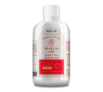 Kalpura Premium Heartio Ark – Advanced Ayurvedic Heart Care Tonic | Supports Healthy Cholesterol & Blood Pressure | Natural Cardiac Wellness Supplement | Sugar-Free – [ 500ml ]
