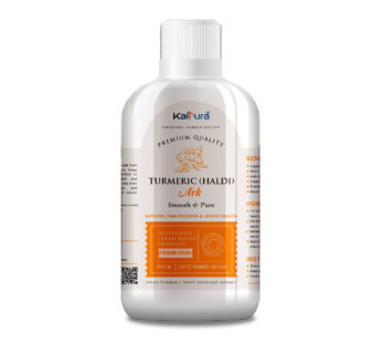 Kalpura Premium Turmeric (Haldi) Ark – Pure Curcumin Enriched Distillate | Natural Immunity Booster & Anti-Inflammatory | Promotes Glowing Skin & Joint Support | Sugar-Free – [ 500ml ]