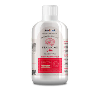 Kalpura Premium Brainome Ark – Advanced Ayurvedic Brain Tonic for Memory & Focus | Mental Clarity & Stress Relief Formula | Cognitive Health Supplement | Sugar-Free – [ 500ml ]