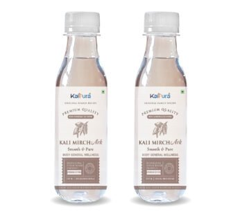 Kalpura Premium Kali Mirch Ark – Pure Black Pepper Distillate for Metabolism & Digestion | Natural Respiratory Support for Cold & Cough | Bio-Enhancer | Sugar-Free – [ 400 ]