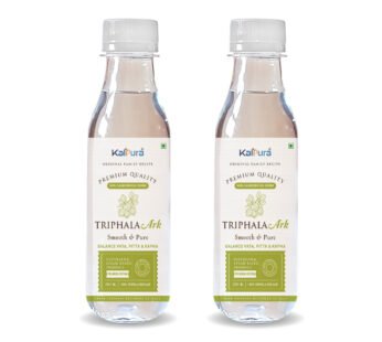 Kalpura Premium Triphala Ark – Ayurvedic Digestive Support & Colon Cleanser | Natural Relief for Occasional Constipation | Detox for Eyes, Hair & Weight Management | Sugar-Free – [ 400ml ]